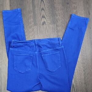 Chico's Vibrant Blue Skinny Jeans